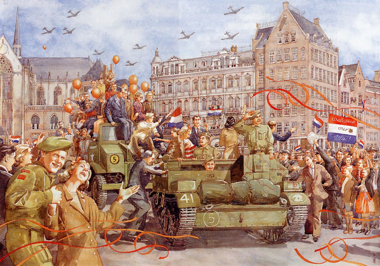 Afbeeldingsresultaat voor bevrijding 1945 amsterdam